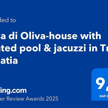 Casa Di Oliva-House With Heated Pool & Jacuzzi In Trilj, Croatia Villa Eksteriør bilde
